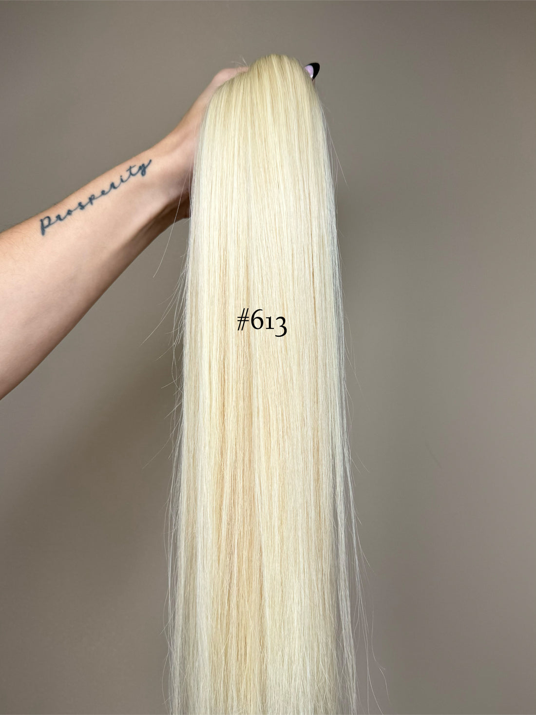 Hand Tied wefts - Light Colors