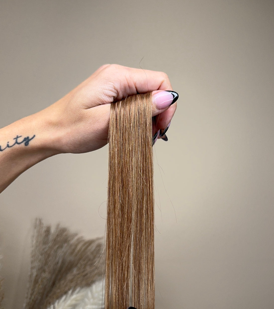 Tape In Straight Hair - #8